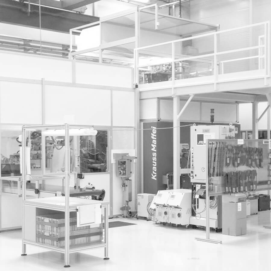 Reinraum für IML/IMD