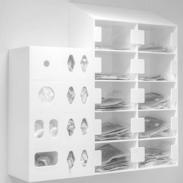 Reinraum-Spendersystem