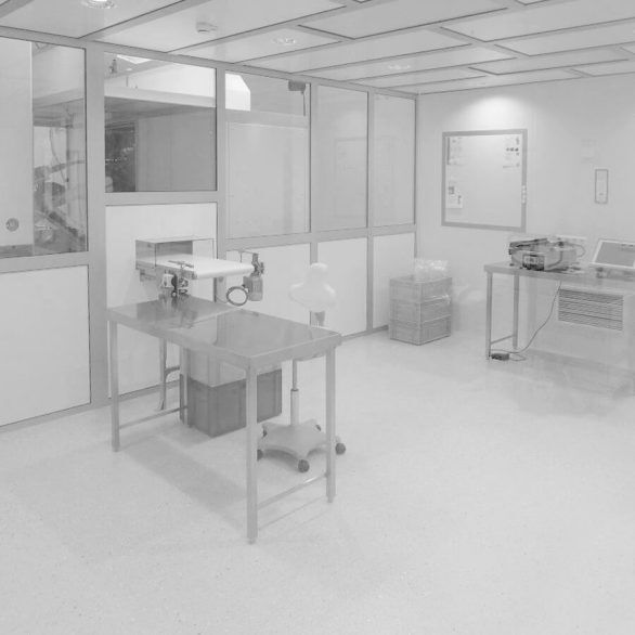 Sauberraum und Grauraum